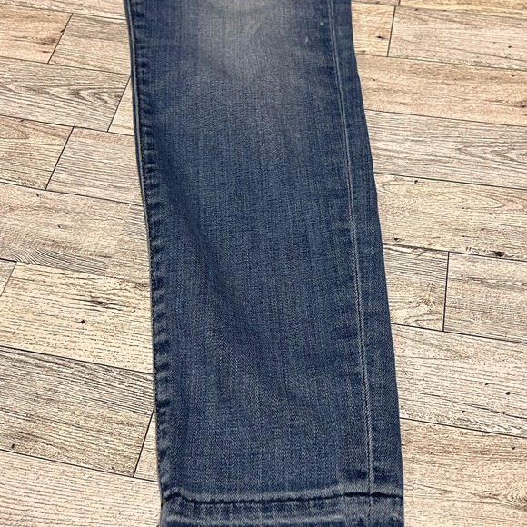 Lucky Brand Women Jeans 6 Blue Ava Skinny Ankle Cheville Frayed Raw Hem Stretch - Picture 4 of 15